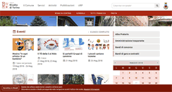 Desktop Screenshot of comune.rivalta.to.it